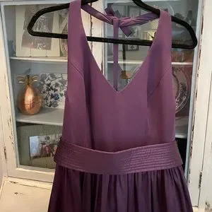 Vera wang amethyst bridesmaid dress hot sale